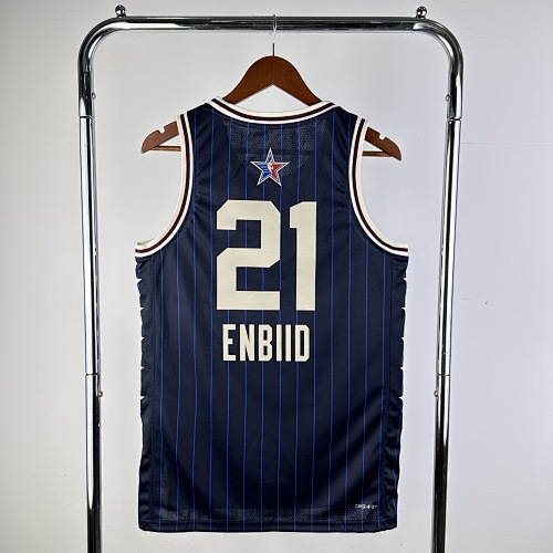 Joel Embiid #21 All-Star 24 Season Basketball Jersey