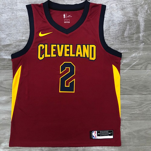 Cleveland Cavaliers Kyrie Irving #2 Red 17 Season Basketball Jersey