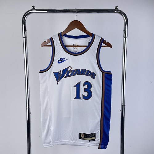 Washington Wizards Jordan Poole #13 Home White 23 Season Basketball Jersey