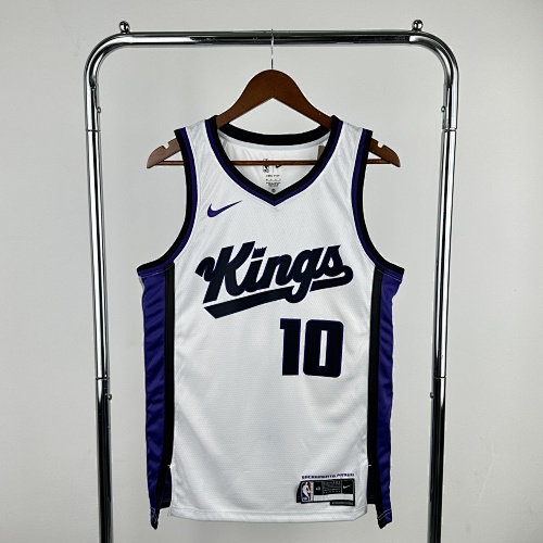 Sacramento Kings DeMar DeRozan #10 Home White 24 Season Basketball Jersey
