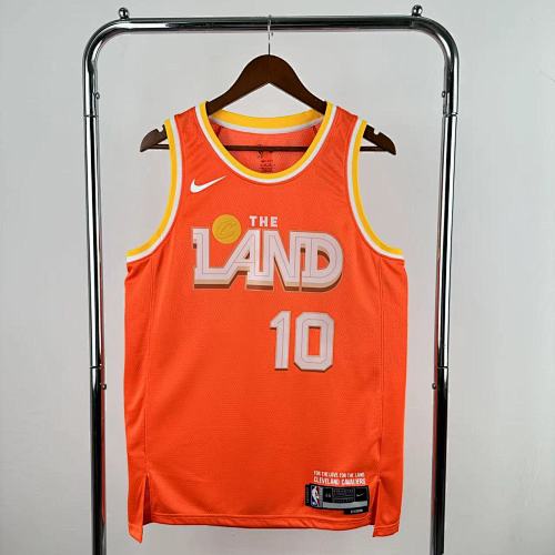 Cleveland Cavaliers #10 City Edition 26 Season Basketball Jersey