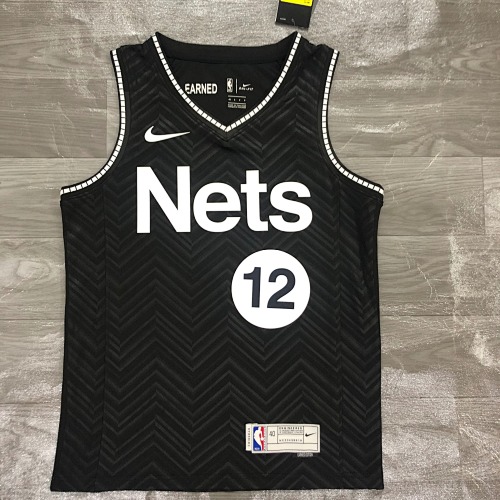 Brooklyn Nets #12 21 Season Basketball Jersey