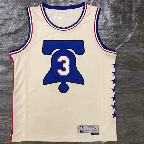 Philadelphia 76ers Allen Iverson #3 21 Season Basketball Jersey