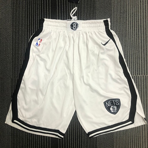 Brooklyn Nets White Shorts