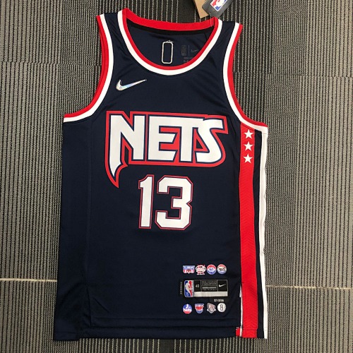 Brooklyn Nets James Harden #13 City Edition 22 Season Basketball Jersey