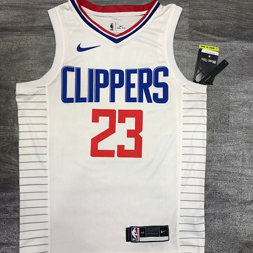 Los Angeles Clippers Jalen Williams #23 Limited Edition White 20 Season Basketball Jersey