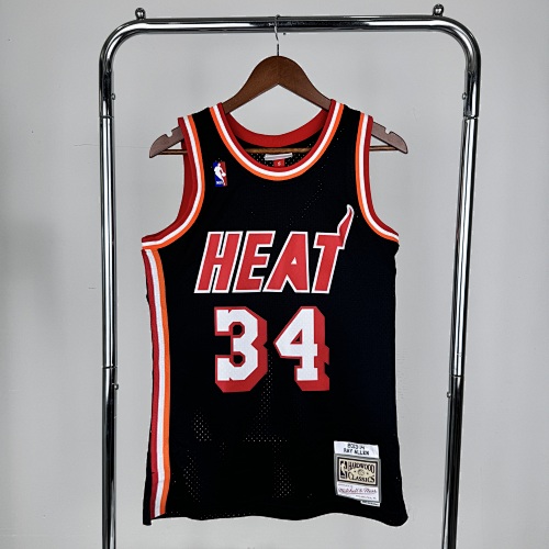 Miami Heat #34 Retro Edition 14 Season Basketball Jersey