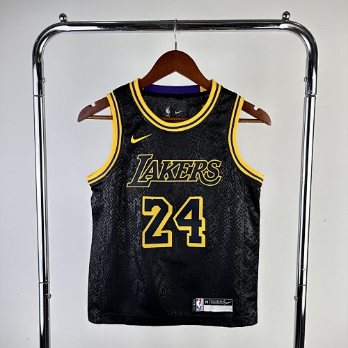Los Angeles Lakers #24 Kids Basketball Jersey