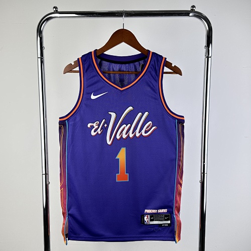 Phoenix Suns Devin Booker #1 City Edition 24 Season Basketball Jersey
