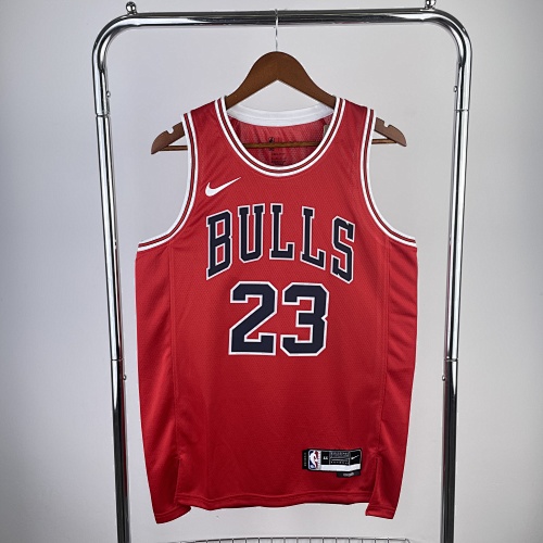 Chicago Bulls Michael Jordan #23 Red 23 Season Basketball Jersey