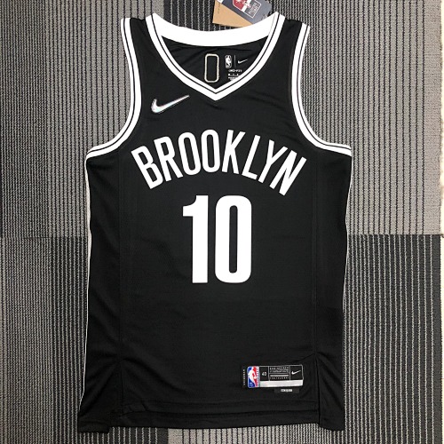 Brooklyn Nets #10 Black Basketball Jersey