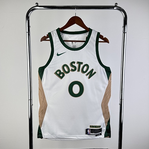 Boston Celtics Jayson Tatum #0 City Edition 24 Season Basketball Jersey