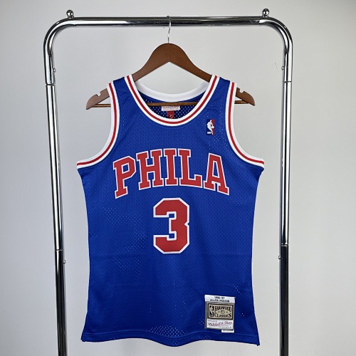 Allen Iverson #3 Retro Edition Fan Edition 97 Season Basketball Jersey