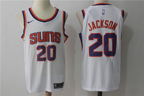 Phoenix Suns Player Edition White Basketball Jersey