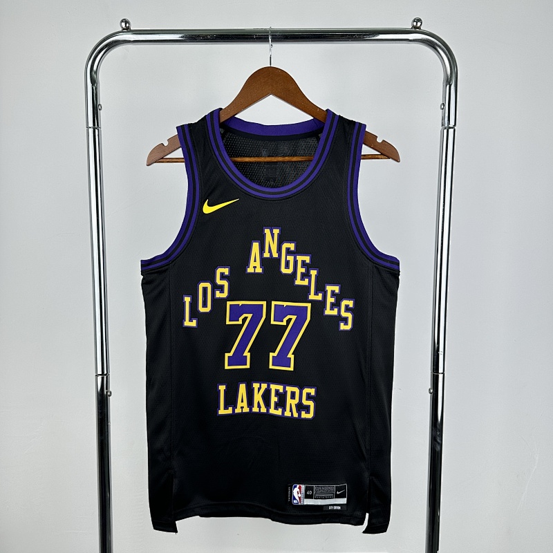 Los Angeles Lakers Luka Doncic #77 City Edition 26 Season Basketball Jersey