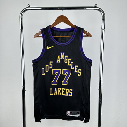 Los Angeles Lakers Luka Doncic #77 City Edition 26 Season Basketball Jersey view 2