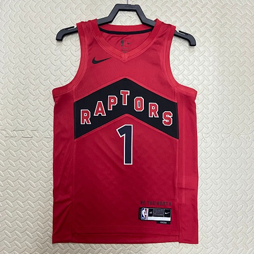 Toronto Raptors #1 Away 23 Season Basketball Jersey