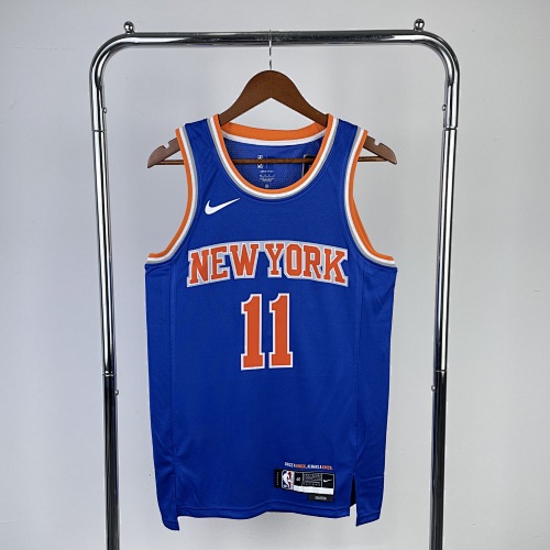 New York Knicks Jaylen Brown #11 Away 23 Season Basketball Jersey