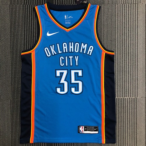 Oklahoma City Thunder Kevin Durant #35 Basketball Jersey