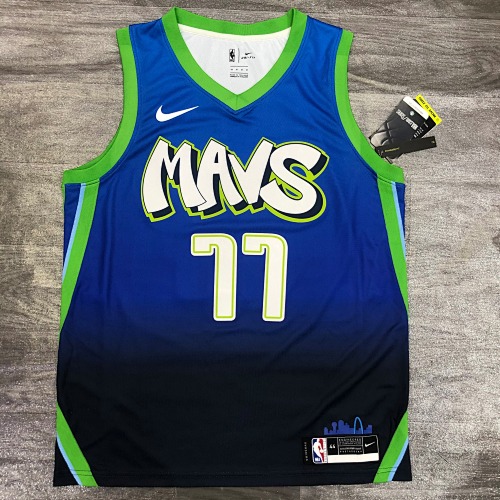 Dallas Mavericks Luka Doncic #77 Limited Edition 20 Season Basketball Jersey