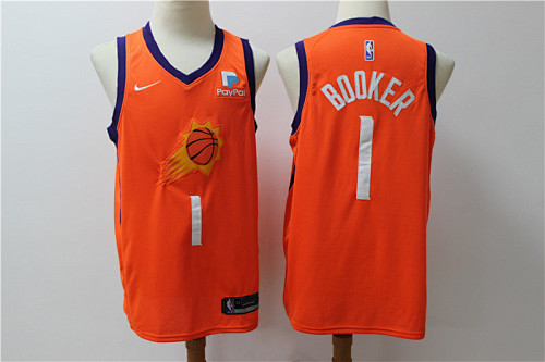 Phoenix Suns Devin Booker Fan Edition Orange Basketball Jersey