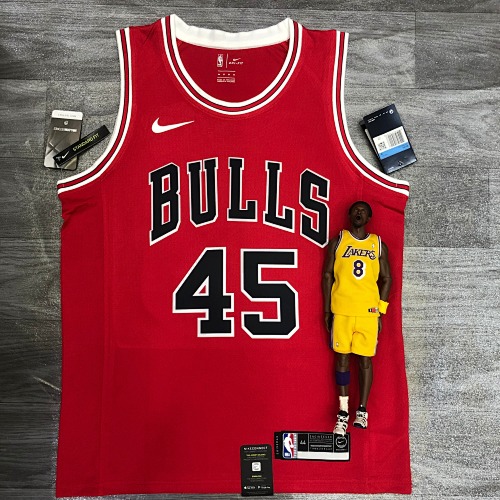 Chicago Bulls Michael Jordan #45 Red Basketball Jersey