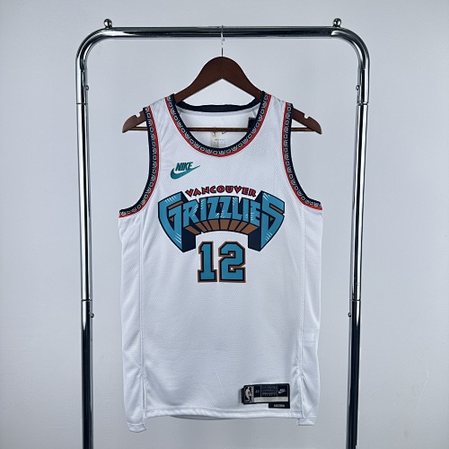 Memphis Grizzlies Ja Morant #12 Retro Edition 25 Season Basketball Jersey