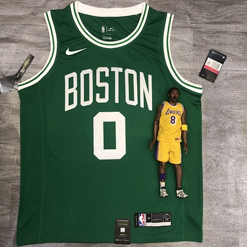 Boston Celtics Jayson Tatum #0 Retro Edition Green Basketball Jersey