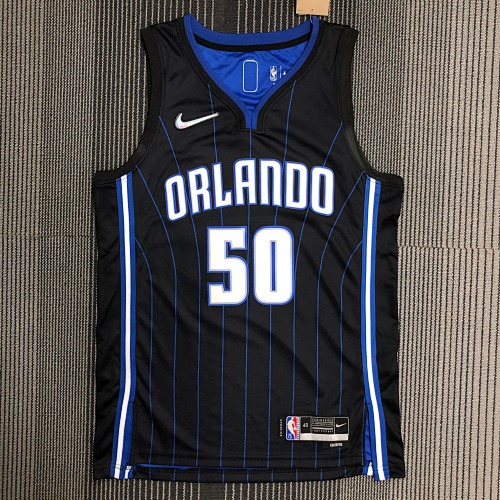 Orlando Magic #50 Black Basketball Jersey