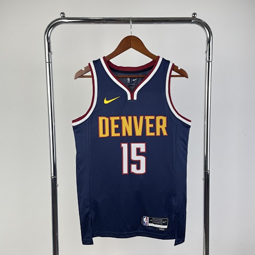 Denver Nuggets Nikola Jokic #15 Blue 23 Season Basketball Jersey
