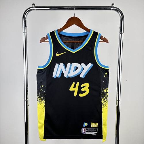 Indiana Pacers Pascal Siakam #43 City Edition 24 Season Basketball Jersey