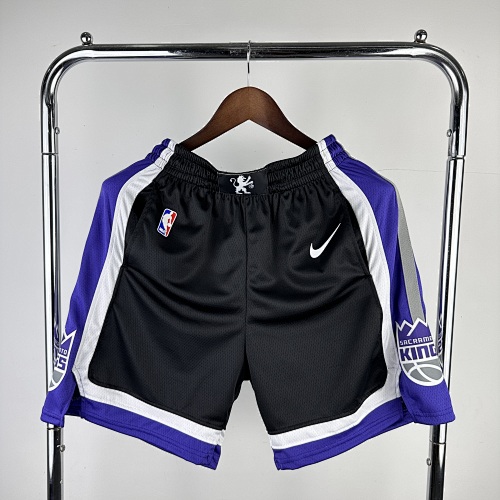 Sacramento Kings Away Black 24 Season Shorts