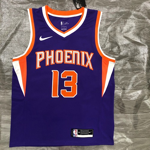 Phoenix Suns #13 Purple Basketball Jersey