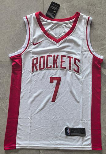Houston Rockets Kevin Durant White Basketball Jersey
