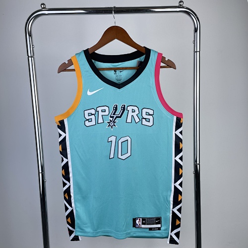 San Antonio Spurs #10 City Edition 23 Season Basketball Jersey