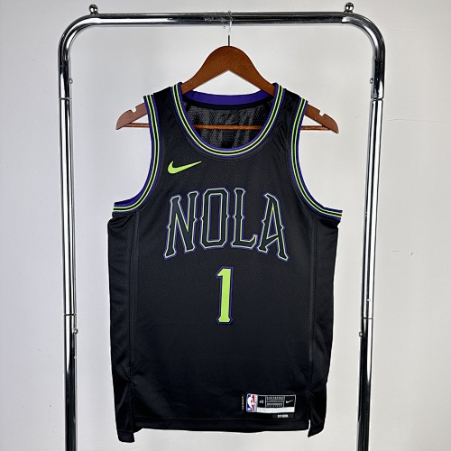 New Orleans Pelicans Jalen Williams #1 City Edition 26 Season Basketball Jersey