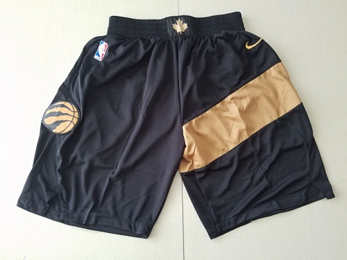 Toronto Raptors City Edition Black Shorts