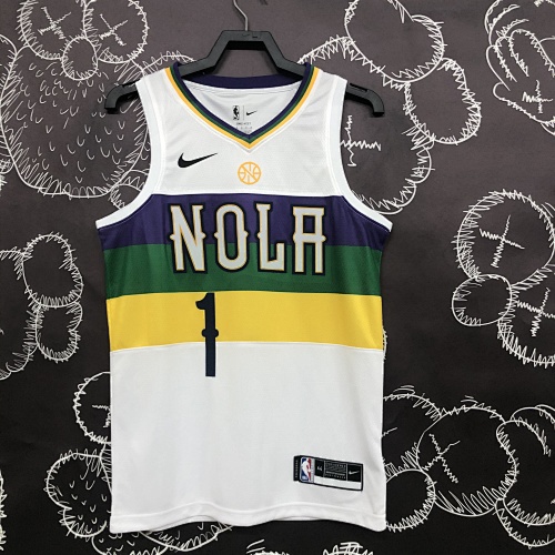 New Orleans Pelicans #1 City Edition 18 Season Basketball Jersey