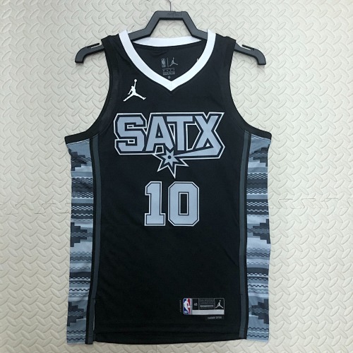 San Antonio Spurs DeMar DeRozan #10 Limited Edition Jumpman 23 Season Basketball Jersey