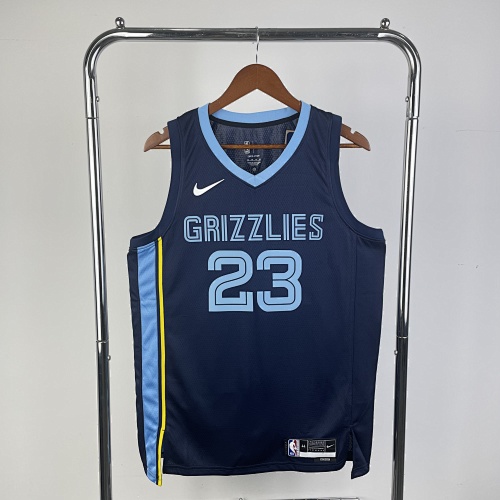 Memphis Grizzlies Derrick Rose #23 Away Blue 23 Season Basketball Jersey