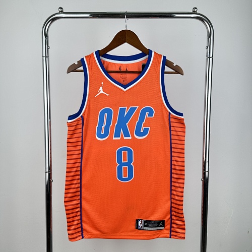 Oklahoma City Thunder Jalen Williams #8 Jumpman Basketball Jersey