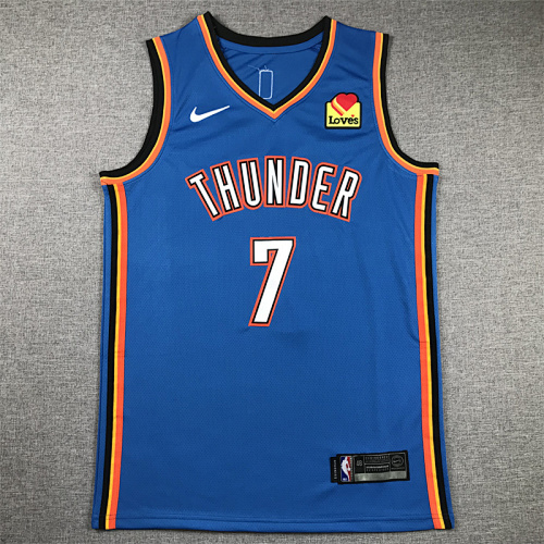 Oklahoma City Thunder Chet Holmgren Basketball Jersey
