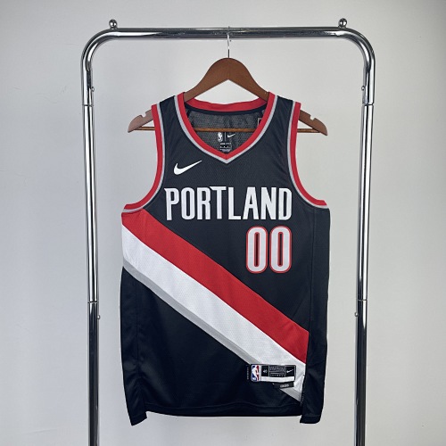 Portland Trail Blazers #0 Black 23 Season Basketball Jersey