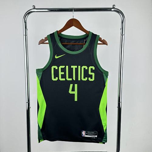 Boston Celtics #4 City Edition 25 Season Basketball Jersey