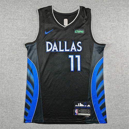 Dallas Mavericks Kyrie Irving City Edition Black Basketball Jersey