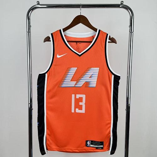 Los Angeles Clippers #13 City Edition 26 Season Basketball Jersey