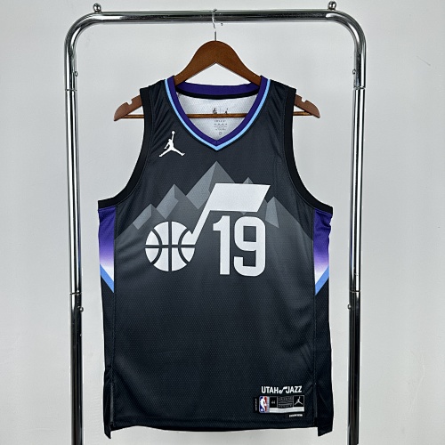Utah Jazz #19 Jumpman 26 Season Basketball Jersey