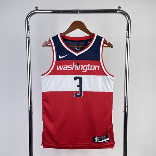 Washington Wizards Bradley Beal #3 Away Red 23 Season Basketball Jersey