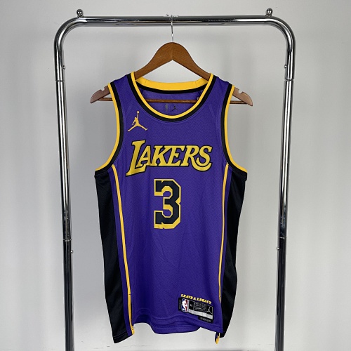 Los Angeles Lakers #3 Limited Edition Jumpman 23 Season Basketball Jersey