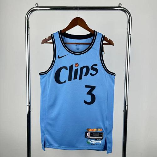 Los Angeles Clippers Chris Paul #3 City Edition 25 Season Basketball Jersey